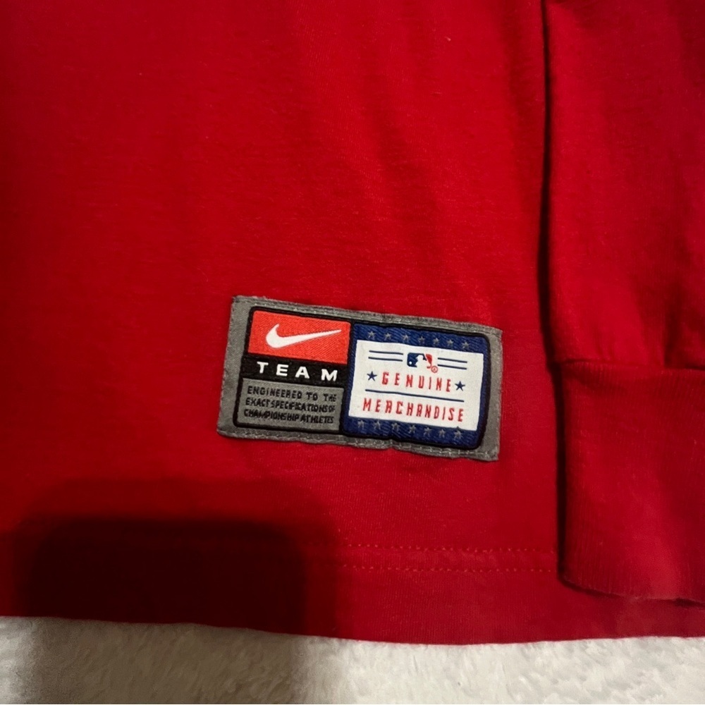 Nike Texas Rangers Men’s Long Sleeve Crewneck MLB Red Size XL - Picture 5 of 10